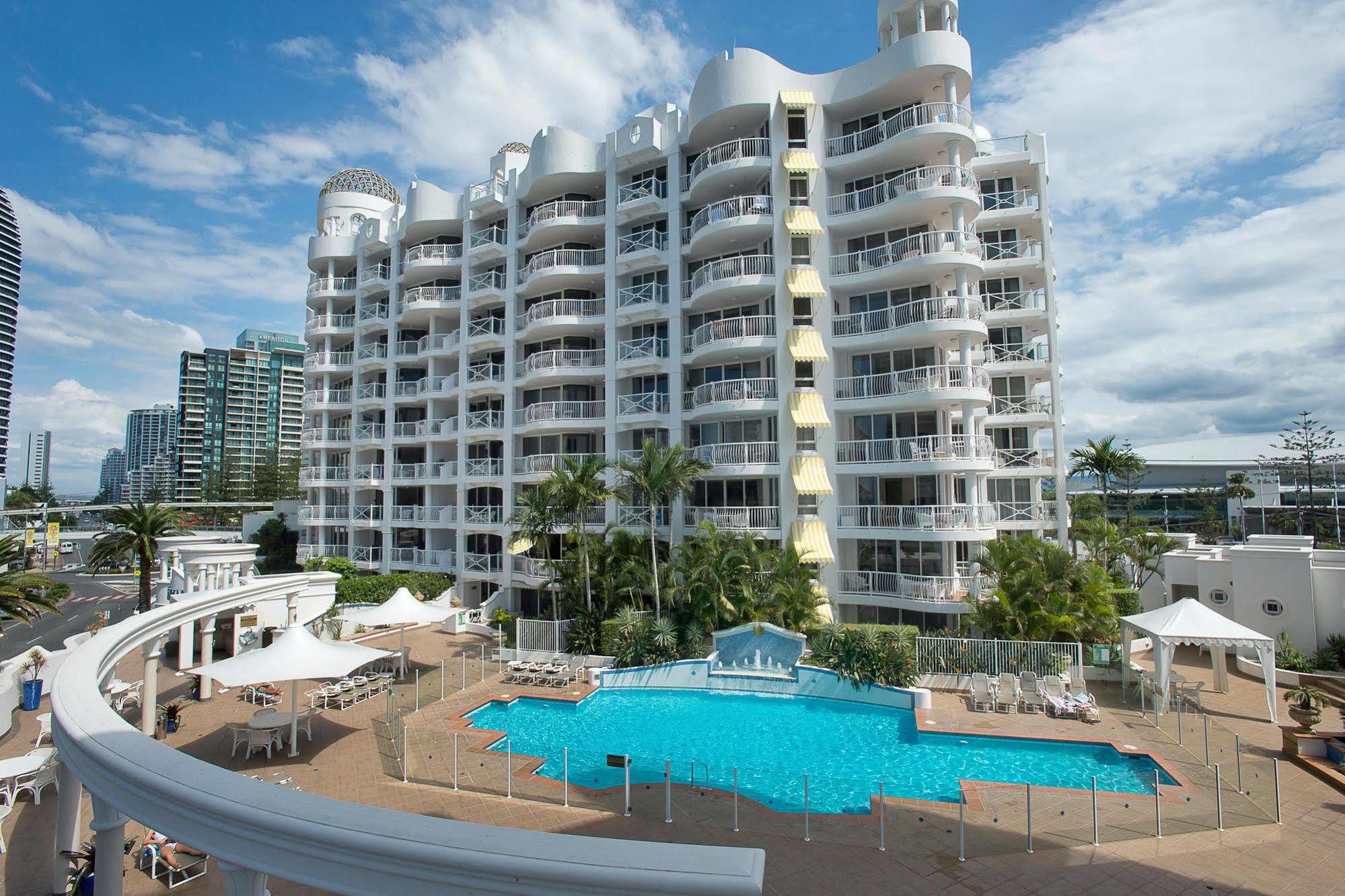 Broadbeach Holiday Apartments Guldkusten Exteriör bild